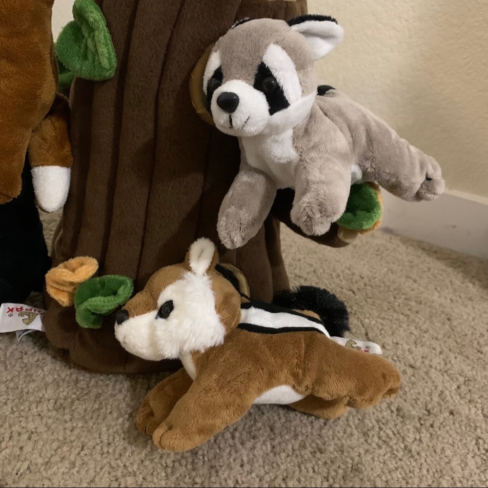 Unipack tree house toy with animals